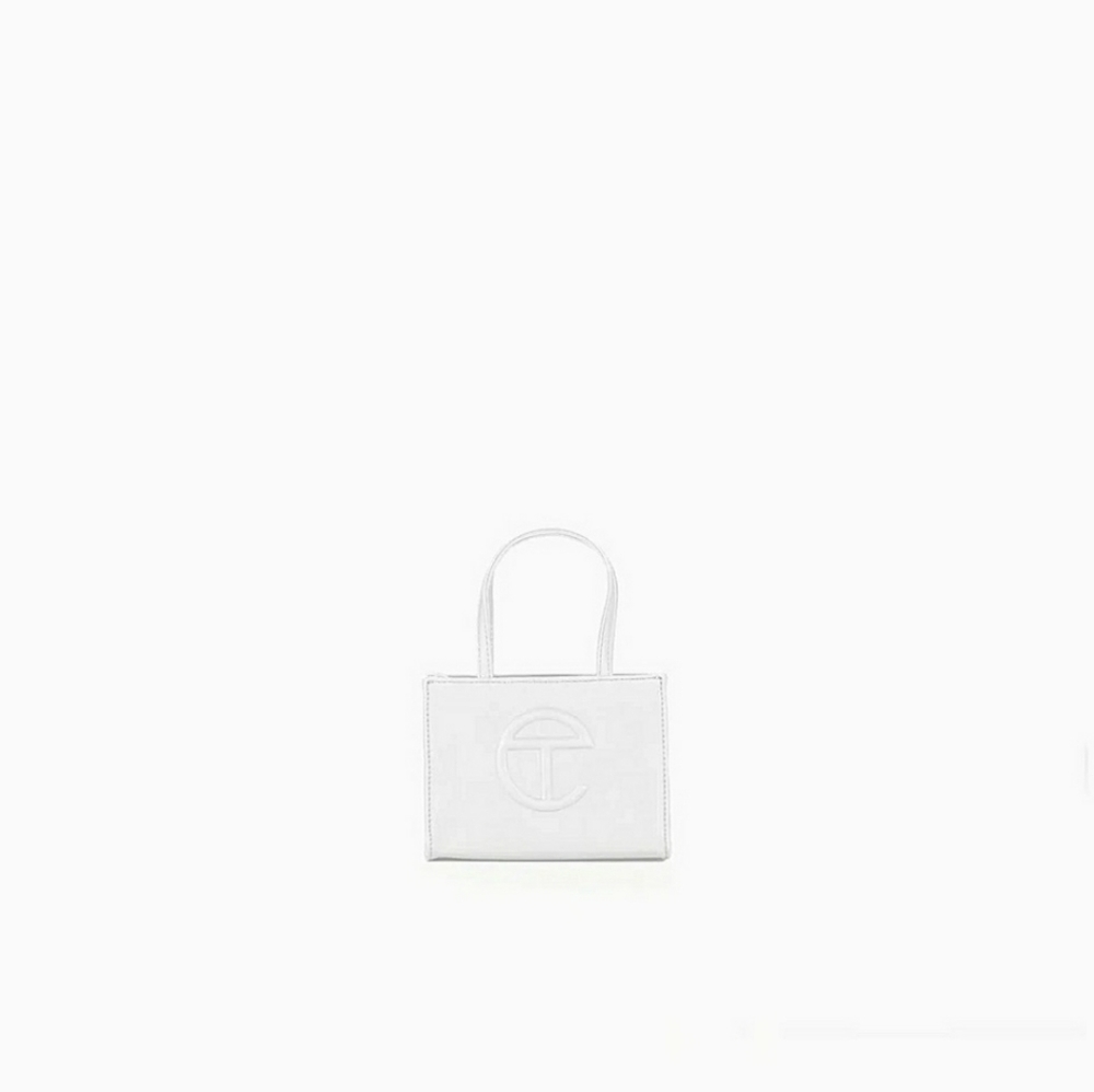 Telfar White Small Bag